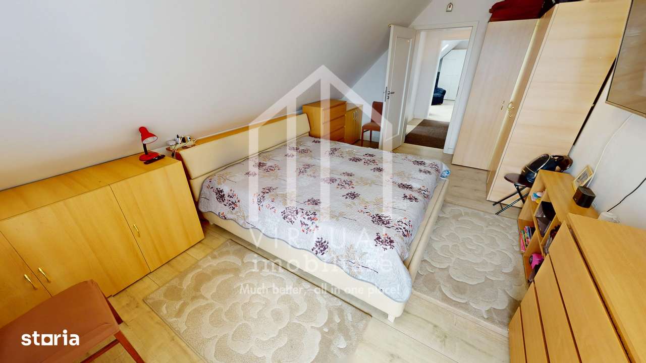 Ap tip mansarda, 4 camere, 98mp utili, balcon, lift, parcare, Tilisca - Imagine principală: 3/20