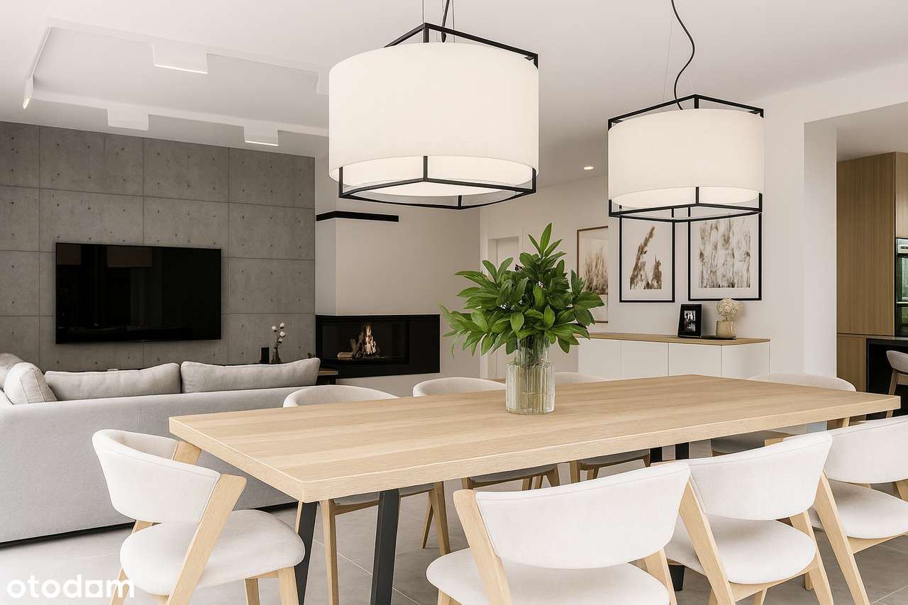 Nowy dom pow.150m2/ garaż/ działka 1075m2/ogrodzony/malownicza okolica-9