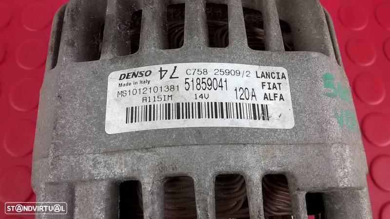 Alternador - 51859041 / MS1012101381 / A115IM [Fiat 500 C] - 2