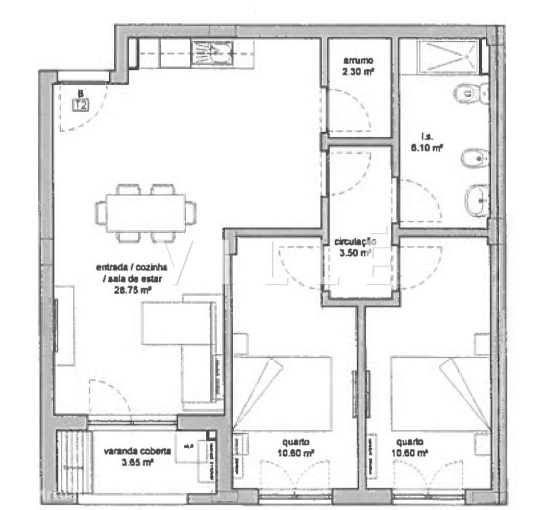 Apartamento T2 em Aradas, Aveiro e a minutos da Universidade-18