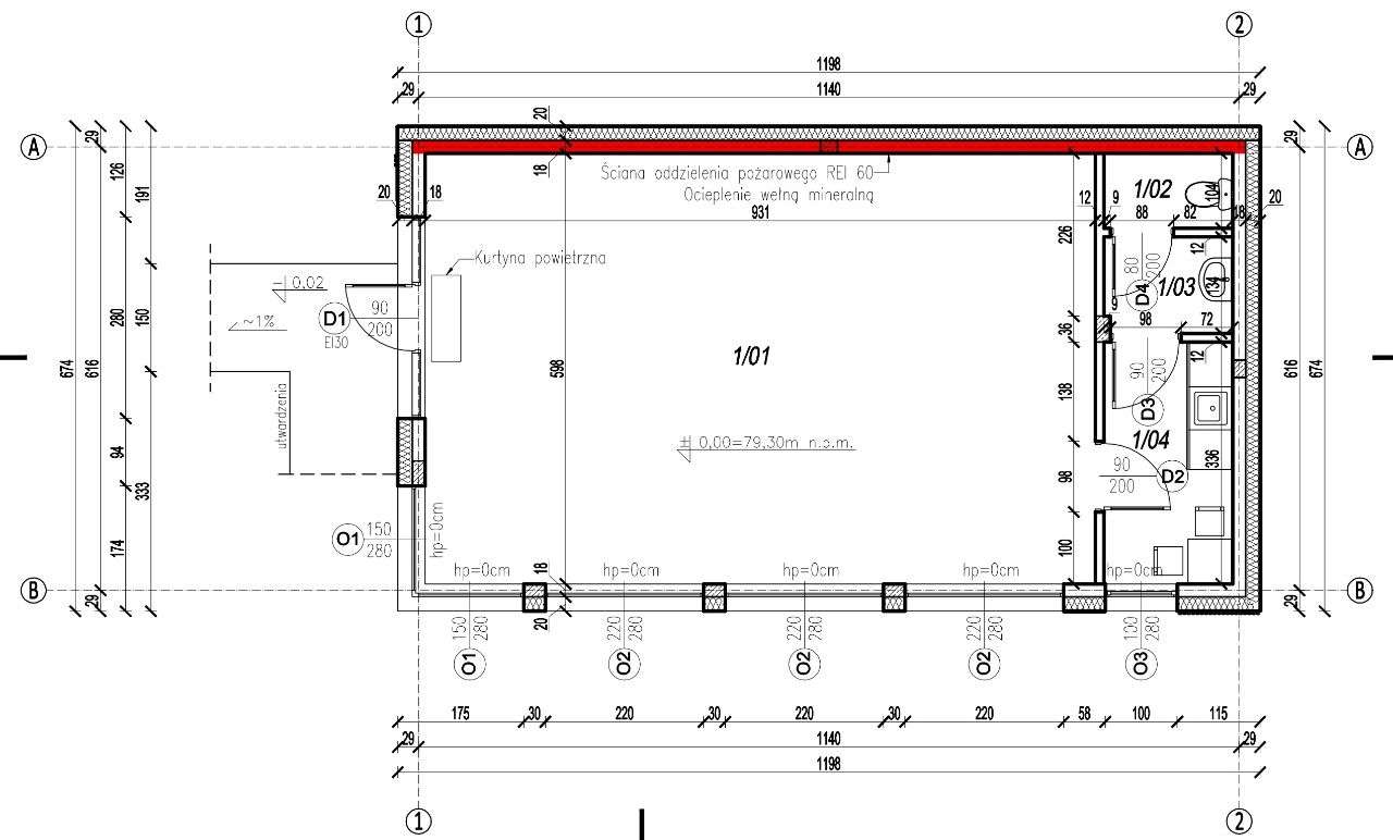 Działka usługowa z pozwoleniem - Osowa Góra-3