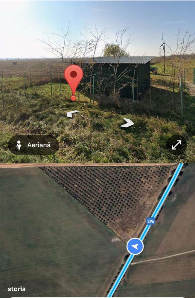 Teren în suprafață de 4 hectare deschidere 250 ml-0