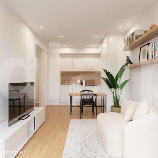 Apartamento T2 com varanda e lugar de garagem, junto ao Polo Universit-10