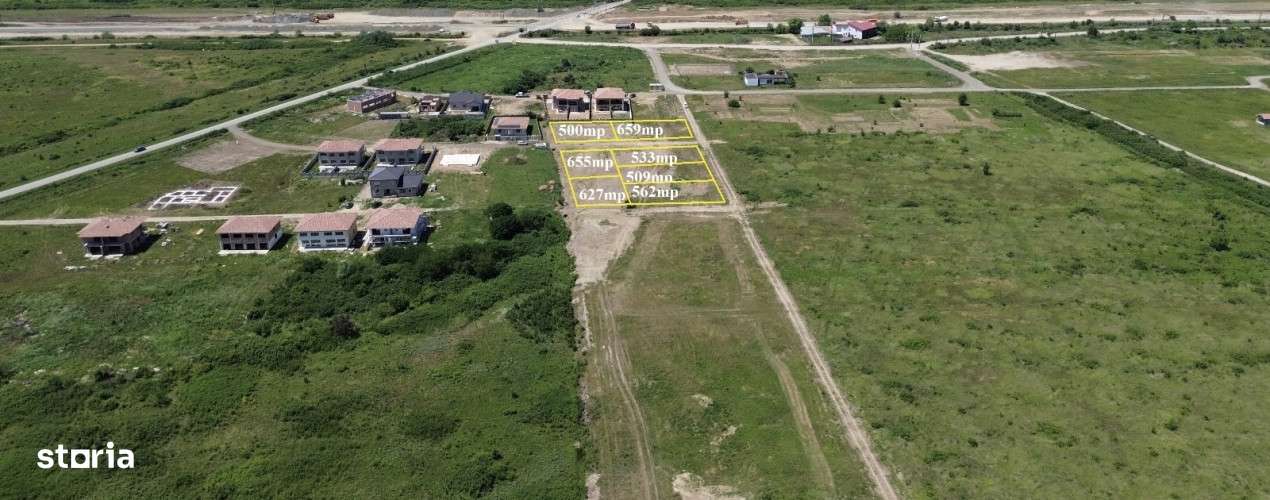 Teren intravilan, 533 mp, front 20 m, toate utilitatile -Mosnita Noua - Imagine principală: 2/3