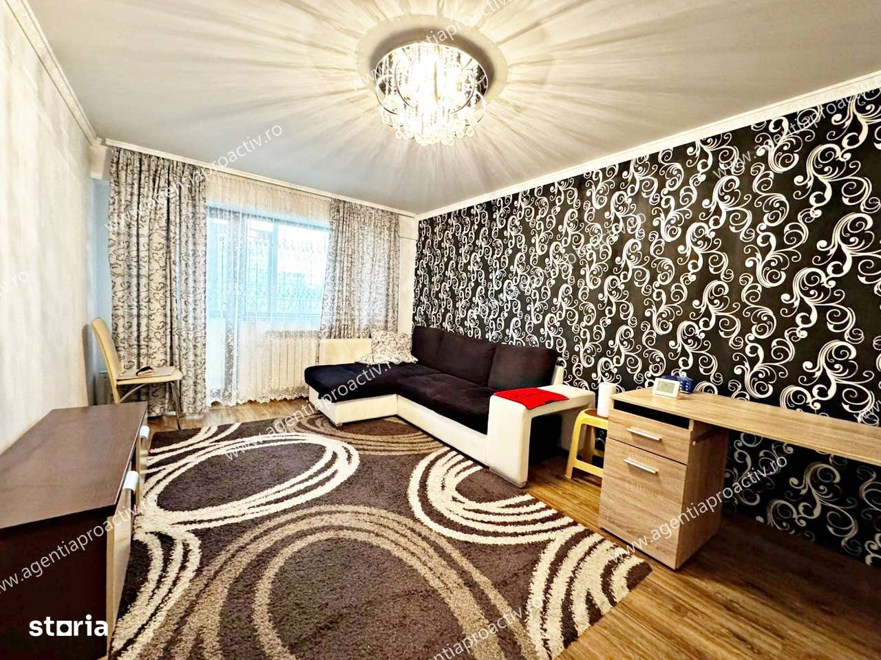 Apartament cu 2 camere, mobilat și utilat, în cartierul Mazepa 2.