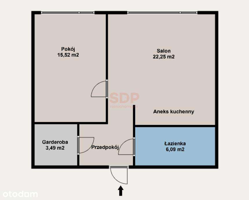 Elegancki apartament z widokiem na zieleń - Pełny obrazek: 5/8