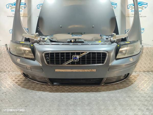 FRENTE COMPLETA VOLVO S40 2 II MK2 544 V50 2 II 2 MK2 545 FASE II 2 CAPOT PARACHOQUES GUARDA-LAMAS OTICAS RADIADOR VENTILADOR FRENTE FIBRA REFORÇO - 6