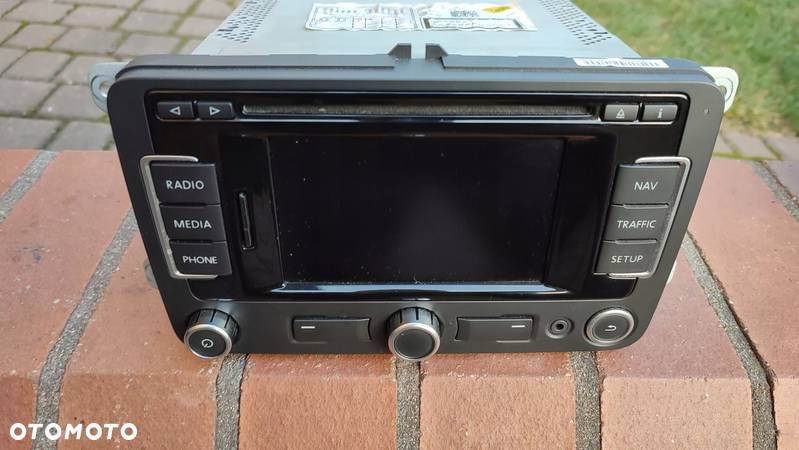 Radio Nawigacja Oryginalne Volkswagen Vw Rns 310 3C0035270 Kod Bdb - 8