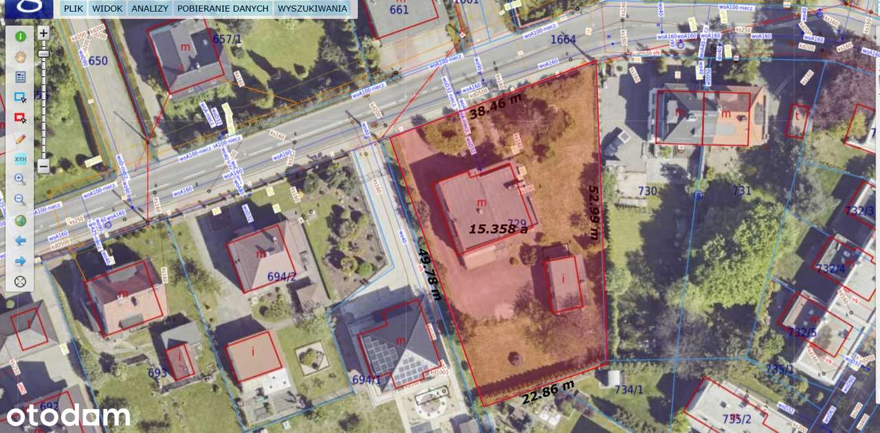 Radiostacja-dom na dużej działce -pod inwestycje mieszkaniową - Pełny obrazek: 4/6