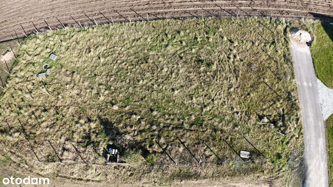 Działka budowlana 1014 m² – Zgorzałe –uzbrojona, asfalt, Jezioro 450 m-1