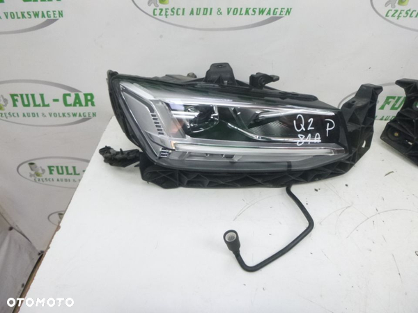 AUDI Q2 REFLEKTOR FULL LED PRZÓD PRAWY LEWY 81A941034A 81A941033A - 2