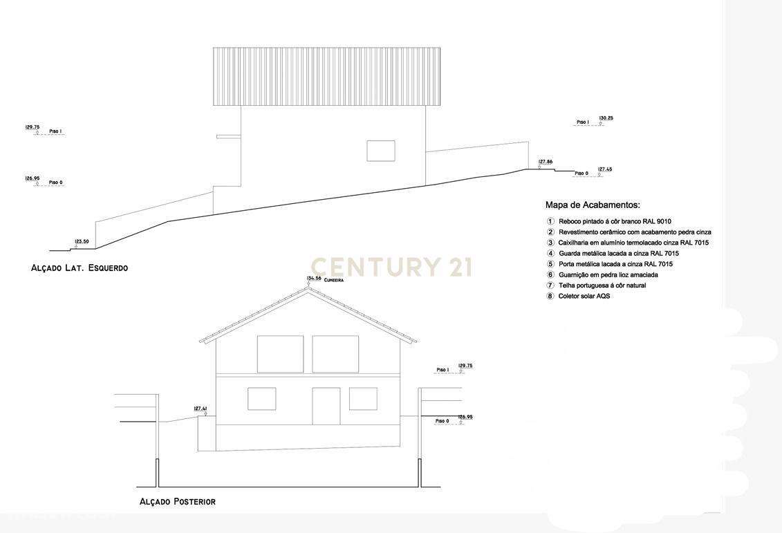 Terreno Projeto Aprovado para Construção de Moradia T4 – Adroana, Alca - Grande imagem: 5/38