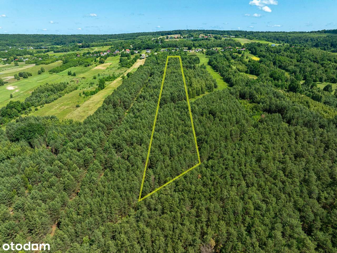 1,79 ha BUDOWLANKI w Górach Świętokrzyskich - Pełny obrazek: 4/16