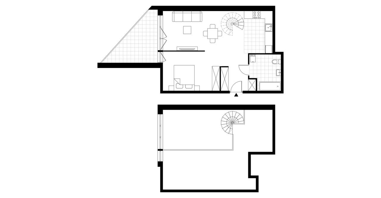 4-pokojowe mieszkanie 79m2 + loggia - Pełny obrazek: 3/8