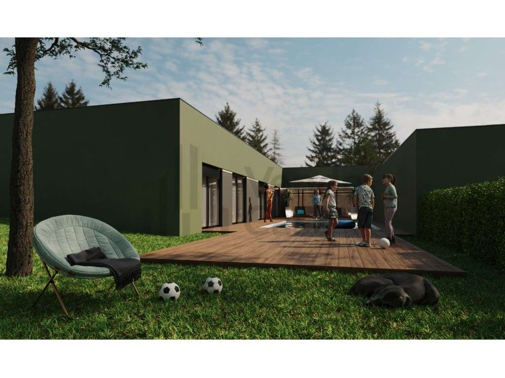 Vende-se Moradia Térrea T4 C/Piscina- Braga - Grande imagem: 3/44