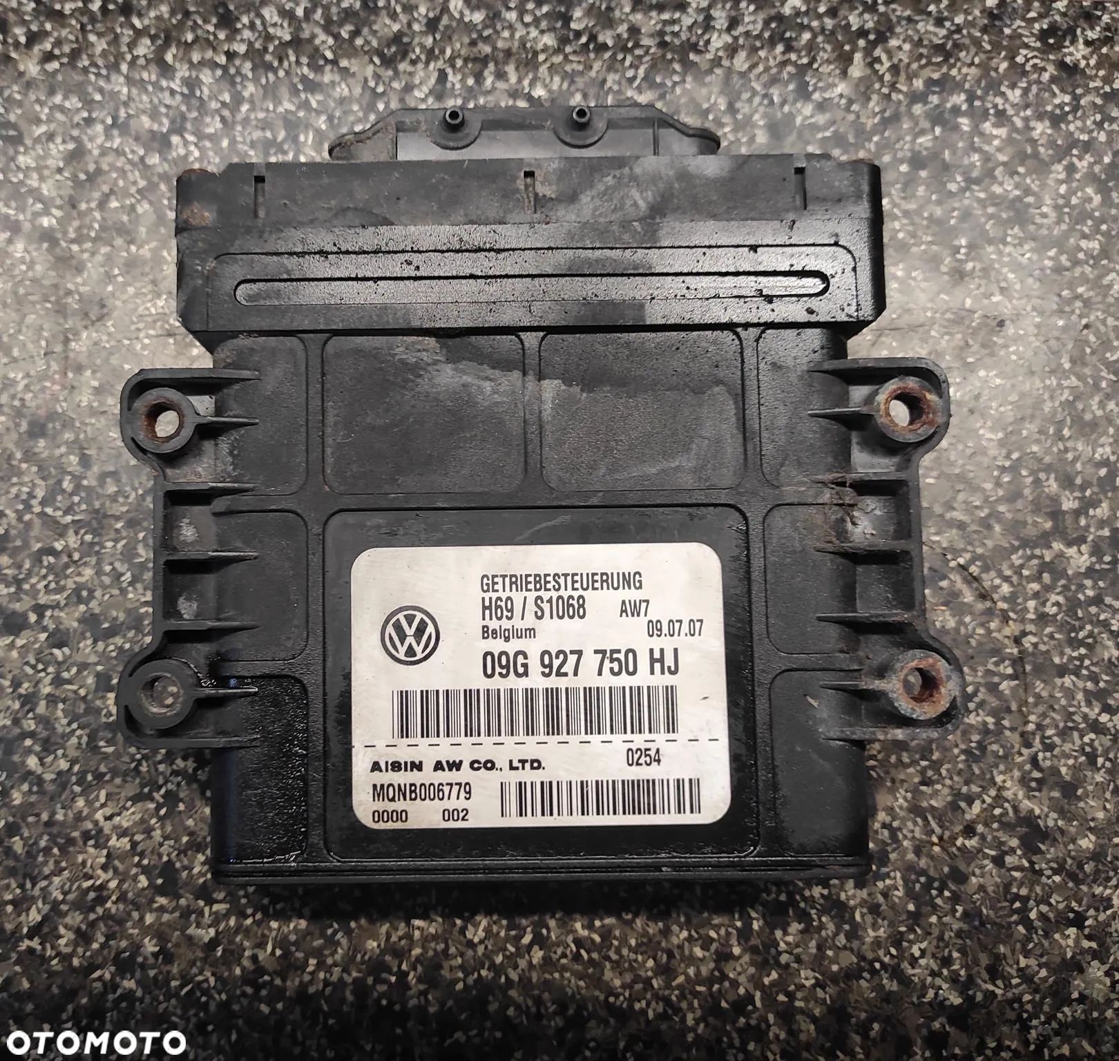 Komputer sterownik Skrzyni biegów 9G927750HJ VW AUDI SEAT SKODA - 1