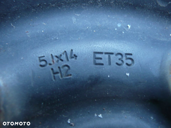 14” - Felgi  5x100 , r14 cali -  Volkswagen VW Polo Cross , Fox , New Beetle , Bora , Golf IV - SKODA Fabia , Roomster , Octavia I , Praktik , Rapid - SEAT Ibiza , Leon , Cordoba , Toledo , Rapid - AUDI  A2 A3 -  Stalowe Koło Dojazdowe Rezerwowe Zapasowe Dojazdówka Zapasówka Rezerwa - 11