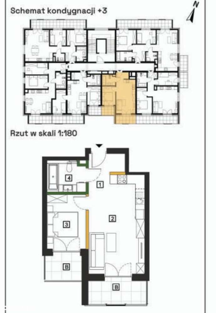 Komfortowe M3 w nowym apartamentowcu, ul. Modelarska-9