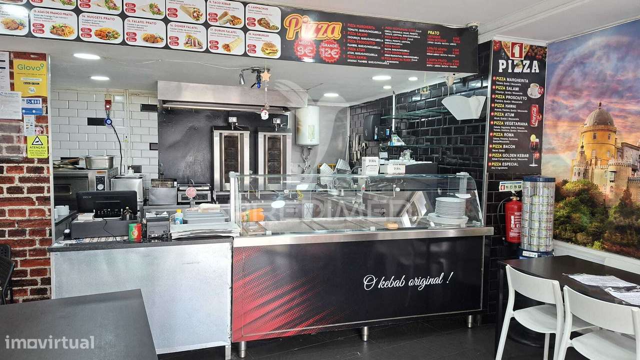 Trespasse/Arrendamento, Kebab e Pizzaria  no Centro da Amadora. - Grande imagem: 5/20