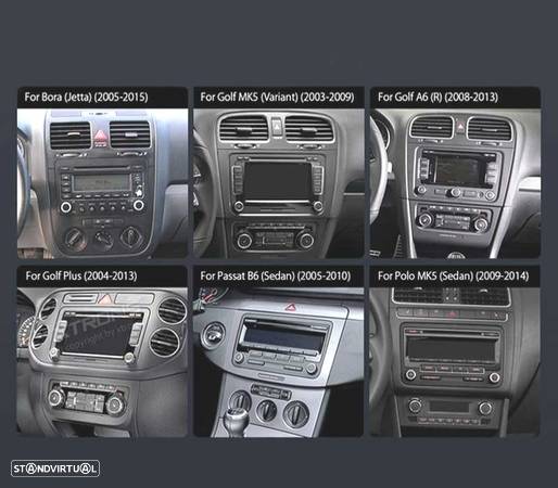 RADIO 8″ GPS ANDROID 11 VOLKSWAGEN VW PARA SEAT SKODA OCTACORE 4GB RAM+64GB ROM - 5