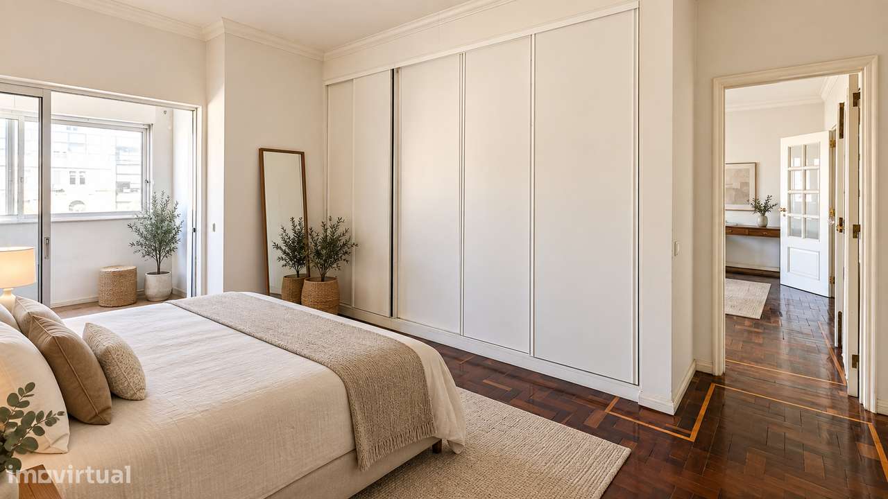 Apartamento T2 com elevador, Avenida da República, Lisboa-6