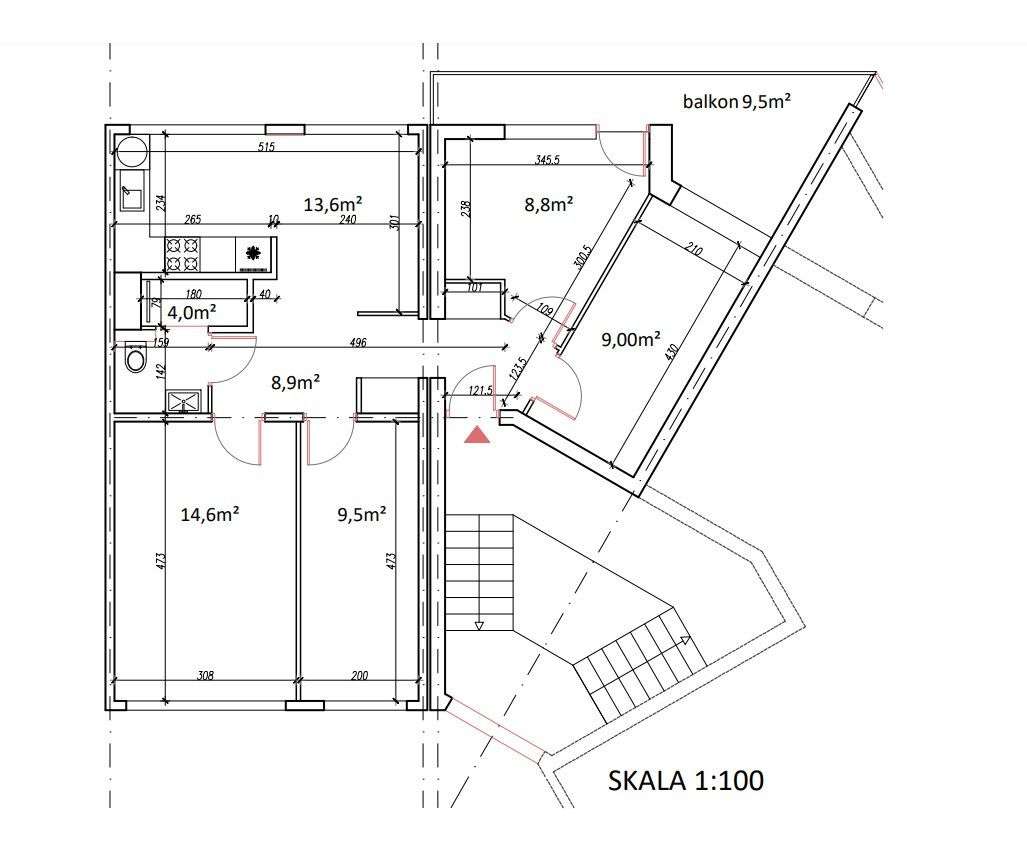 4 pokoje, balkon, piwnica na Kalinowszczyźnie - Pełny obrazek: 2/16