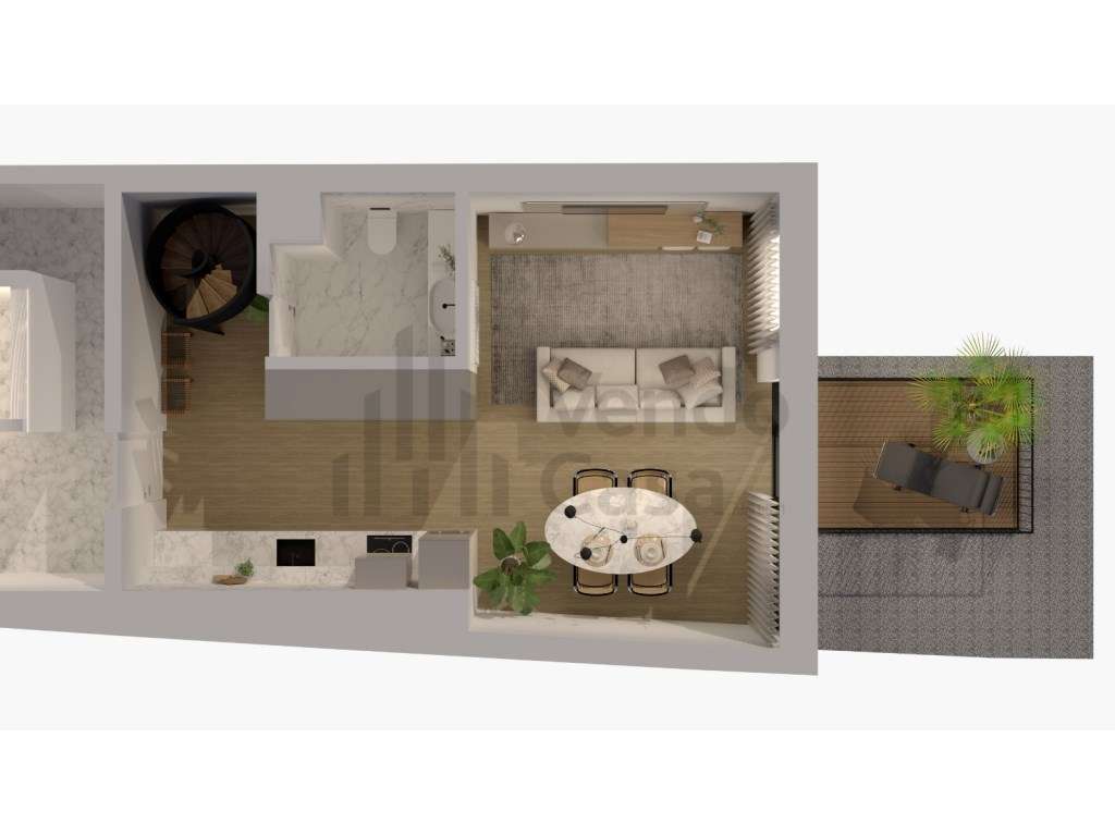 Vende-se T2 Duplex - Braga Centro Histórico - Grande imagem: 5/45