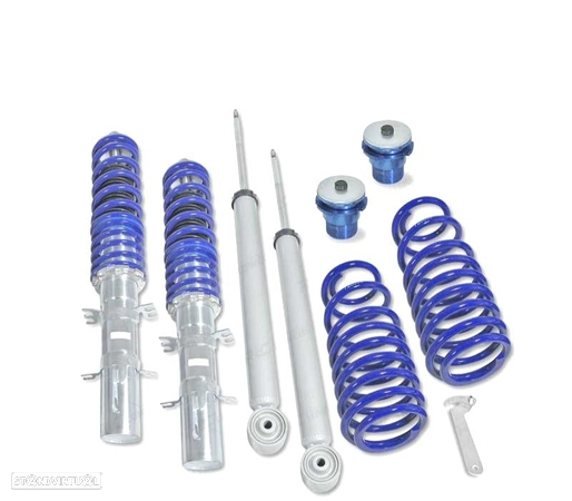 SUSPENSÃO REGULÁVEL COILOVER BLUE LINE PARA VOLKSWAGEN VW BORA 1J - 1