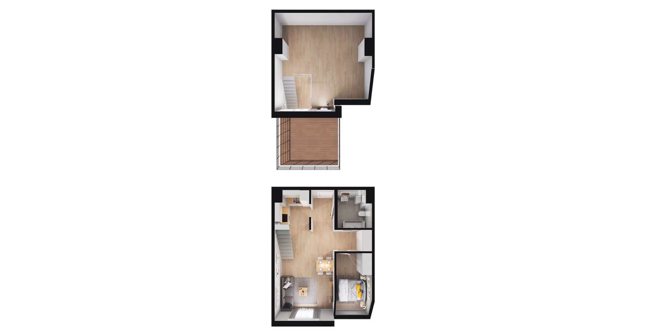 Skarbimierzyce | mieszkanie 3-pok. | B11-M22 - Pełny obrazek: 3/8