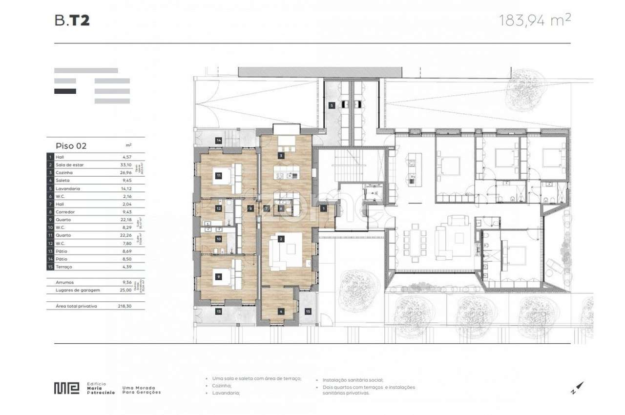 Exclusivo Apartamento T2 - Edifício Maria Patrocínio-20