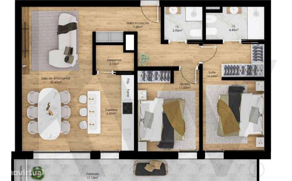 T2 NOVO Pombal 137m2 - Grande imagem: 3/3