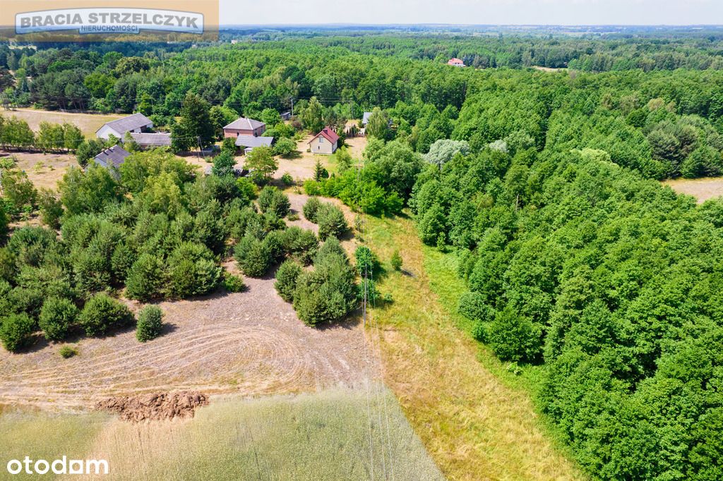 Działka z warunkami zabudowy we wsi nad Bugiem