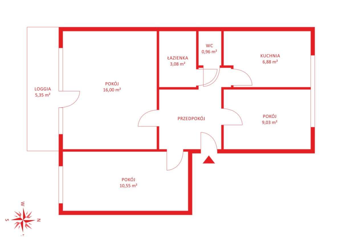3 pokoje w świetnej lokalizacji, do negocjacji - Pełny obrazek: 5/18