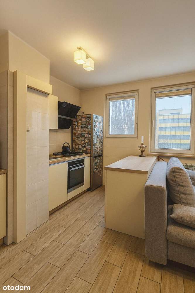 Jasne 2 pok z loggią i oknami w kuchni i łazience ,Grochów - Pełny obrazek: 5/8