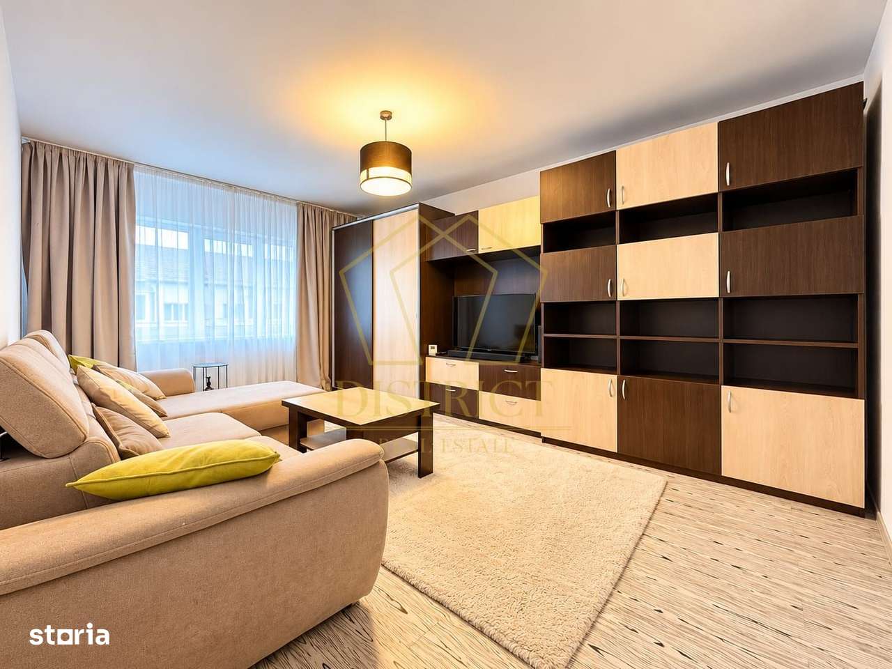 Comision 0 | Apartament cu 2 camere, mobilat si utilat | Girocului-1