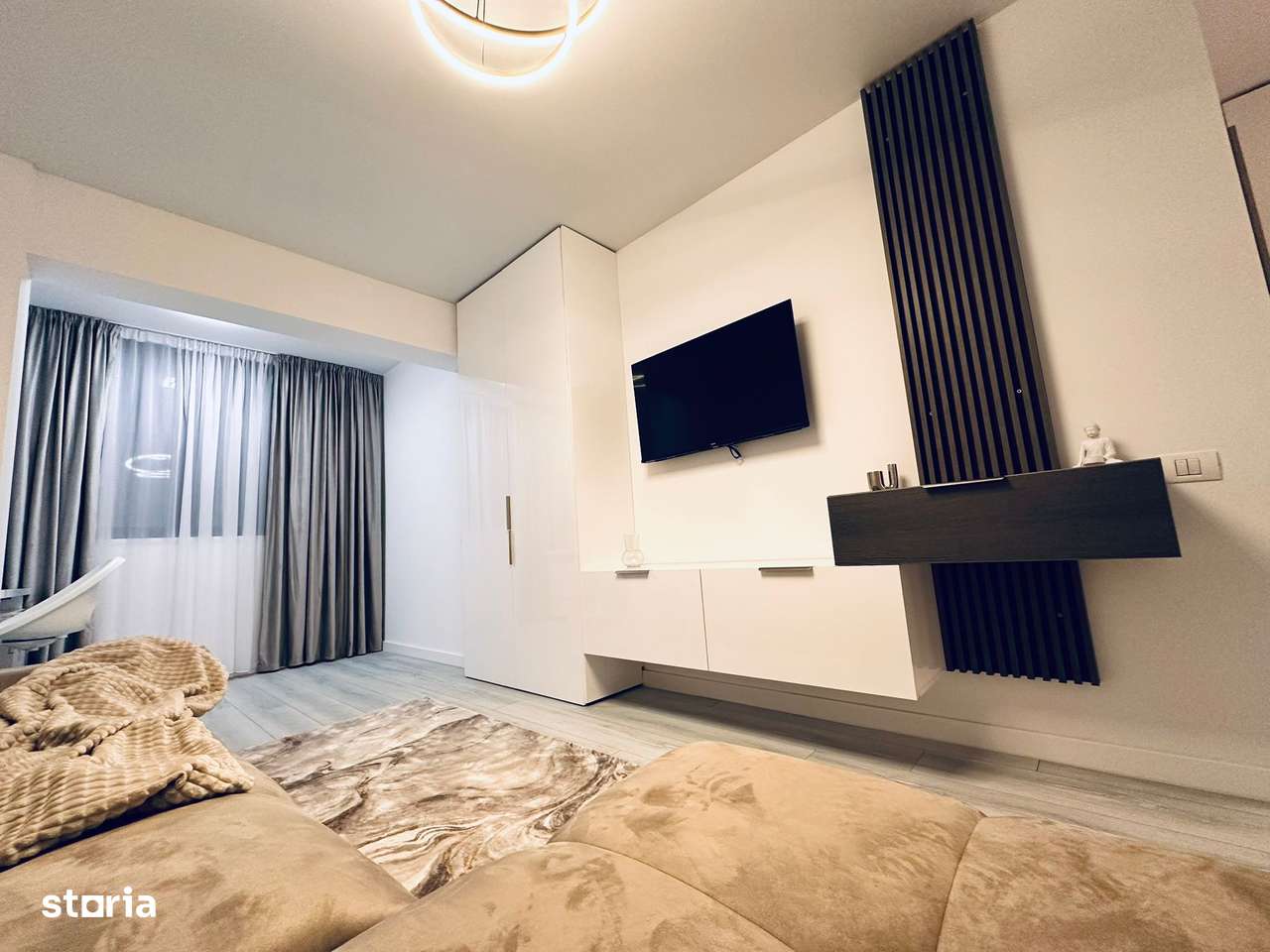 Garsonieră Nouă 38mp – Prima Închiriere, Lângă Metrou, Complex Piscină - Imagine principală: 2/11