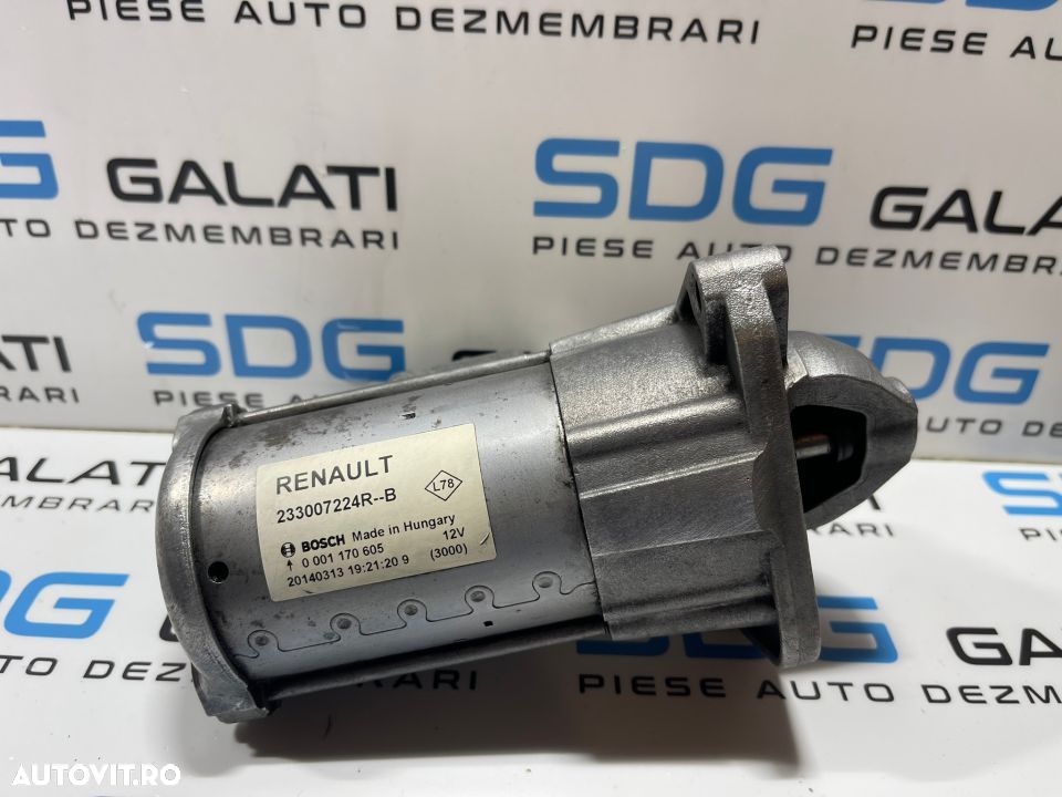 Electromotor Cutie Viteze Manuala 6 Trepte cu 12 Dinti Renault Talisman 1.5 DCI 2015 - 2020 Cod 233007224R 233007224RB 233007224 0001170605 - 1