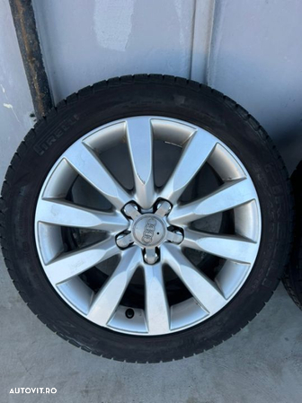 Jante Audi A1 A3 A4 cu cauc 215/45/R16 Pirelli vara dot 2015 6-7mm 7jx16et34 - 3