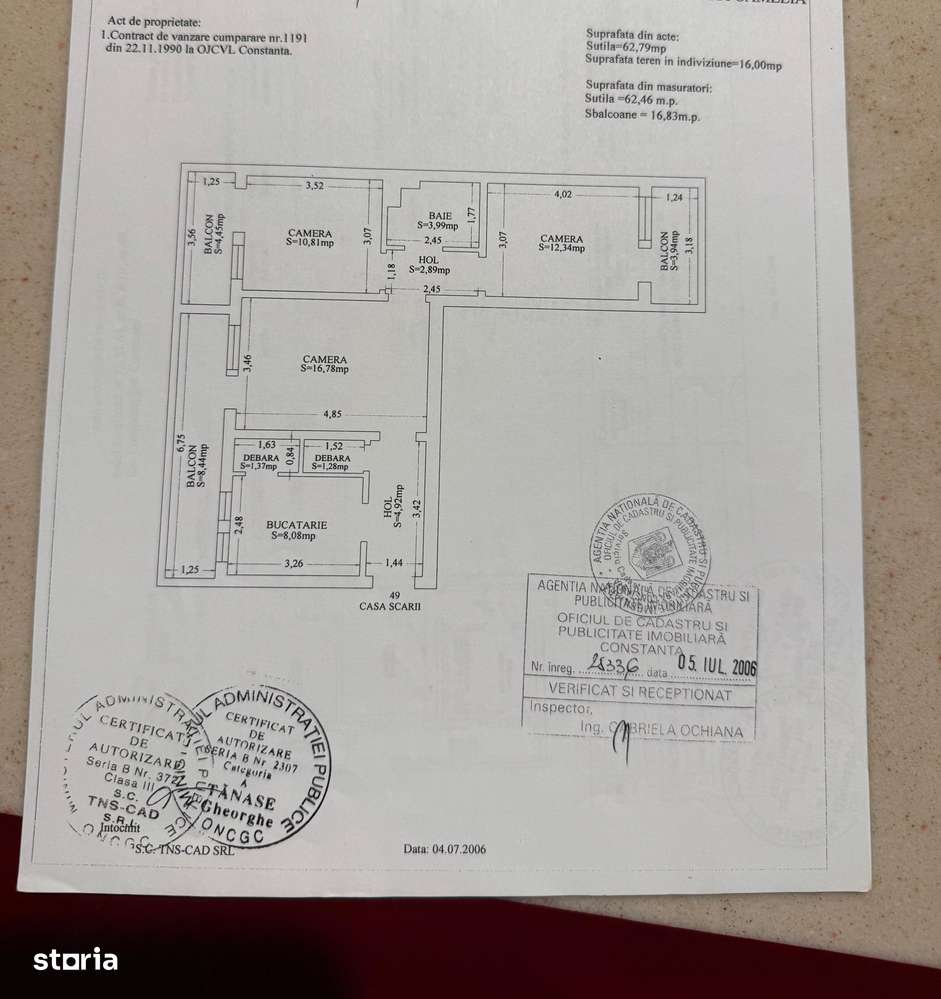 Apartament 3 camere central Constanta-1