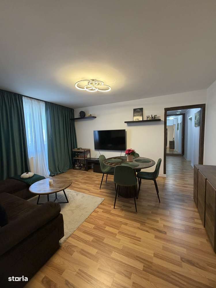 Apartament 3 camere mobilat complet metrou Tudor Vladimirescu
