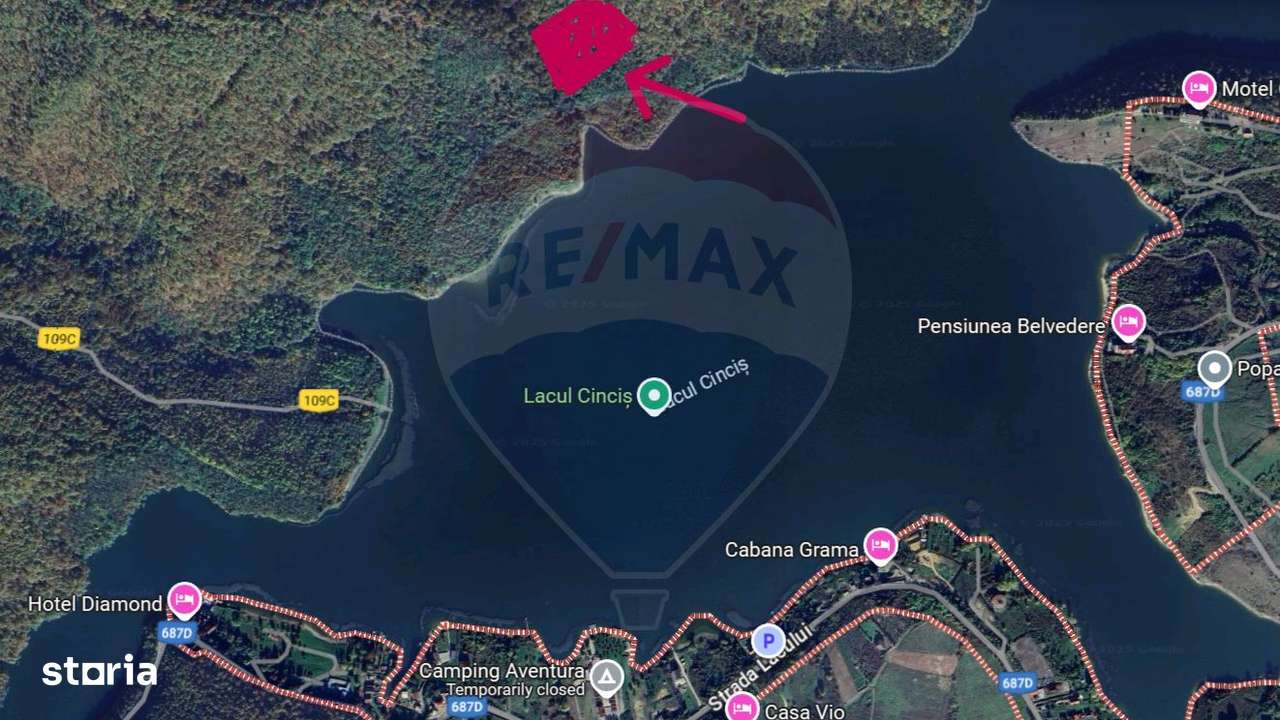 Teren  forestier  langa lacul Cincis, jud Hunedoara - Imagine principală: 4/5