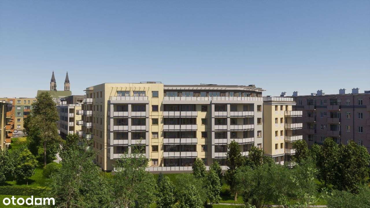NOWA niższa cena Duo Residence - słoneczne 3 pokoje 63,36 m2 na p. 3 - Pełny obrazek: 3/7