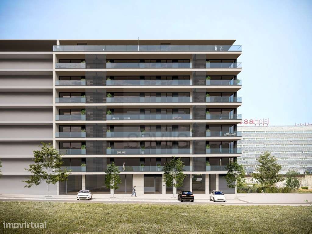 Apartamento T3 com varanda e garagem fechada - Boavista/Foco - Grande imagem: 5/7