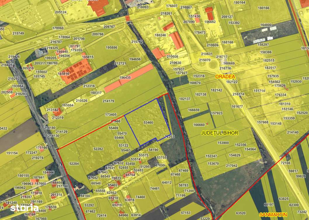 Teren 16.600 mp  intre Oradea si Felix , zona Hotel SKY - Imagine principală: 1/2