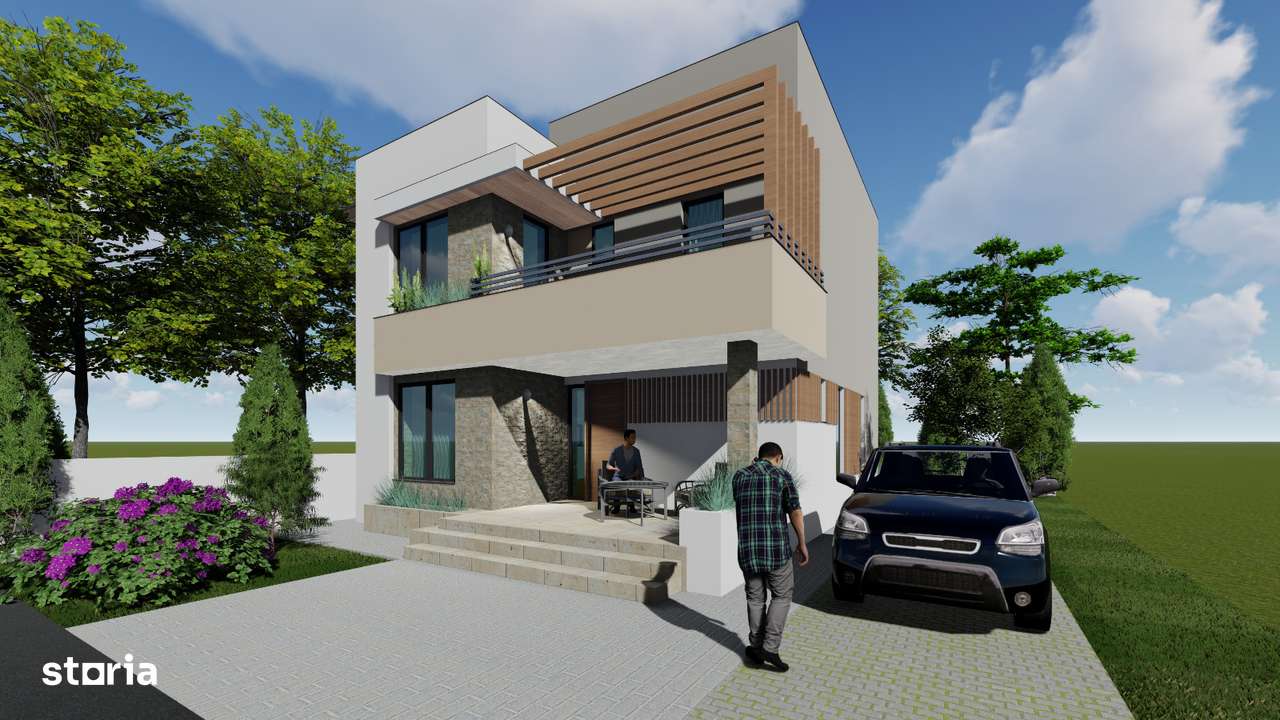 Single 5 camere, 300 mp, dressing, pompa de  caldura - Imagine principală: 2/6