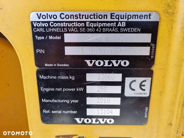 Volvo Wozidło Dumper VOLVO A30E 6x6 - 37