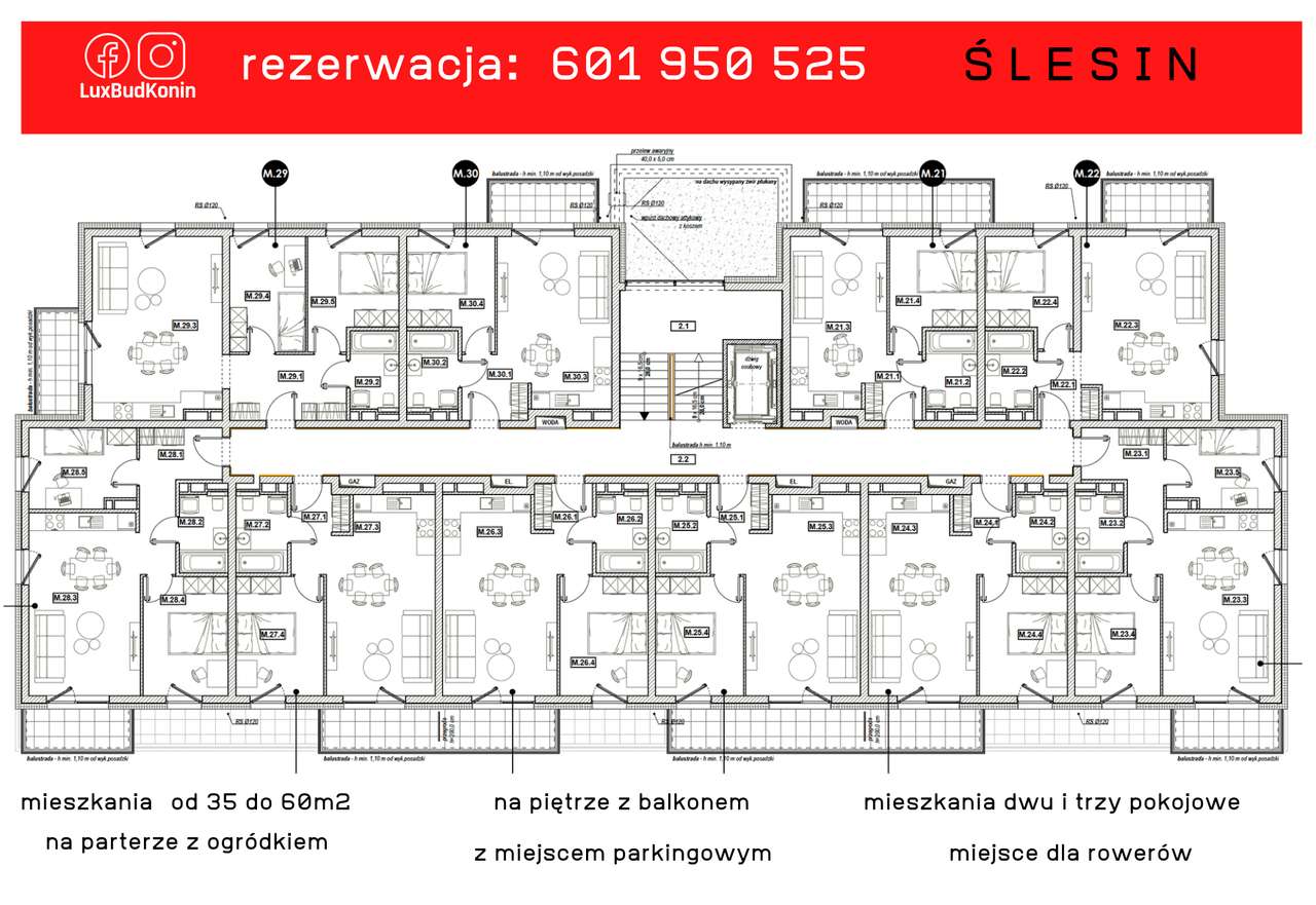 Ślesin apartamenty nad jeziorem - Nowo budowany - Pełny obrazek: 5/5