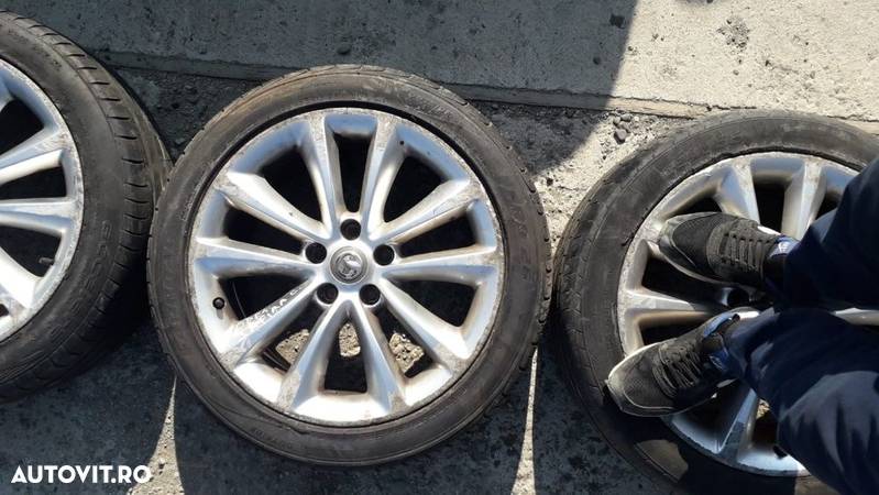 Set complet de jante pe 18'' Opel Zafira cu anvelope. - 3