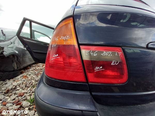 BMW E46 KOMBI  2002 rok LAMPA TYŁ W BŁOTNIK PRAWA LEWA TYLNA LAMPA W BOTNIK WYSYŁKA - 6