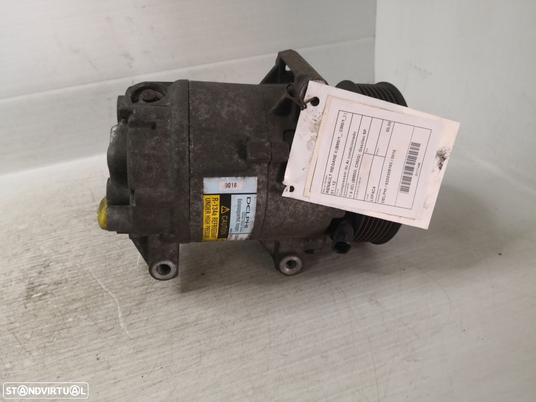 Compressor Do Ar Condicionado Renault Megane Ii (Bm0/1_, Cm0/1_) - 4